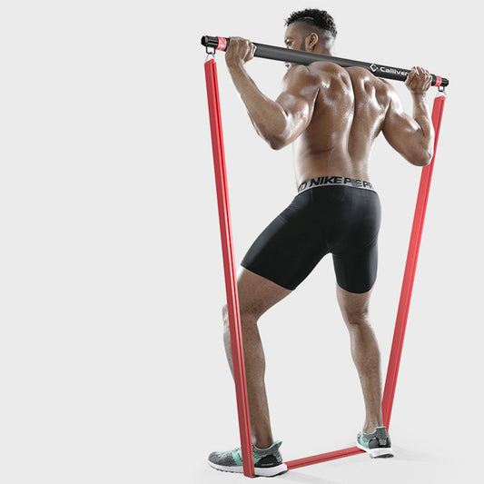 Resistance Band and Bar Set