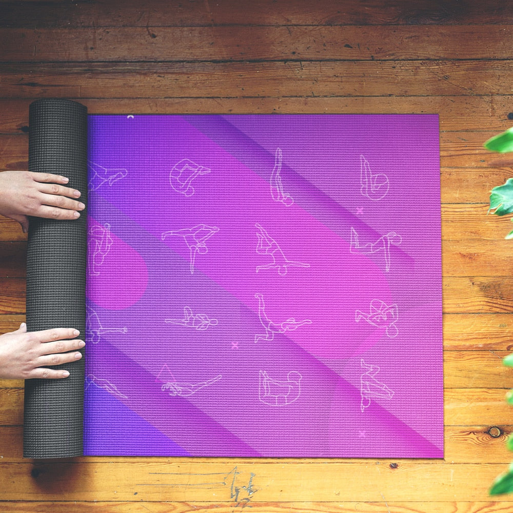 Creative Design Printed Yoga Mat