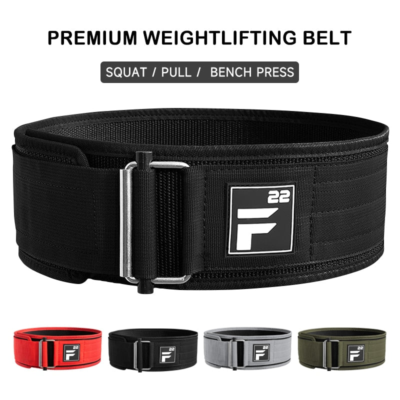 Quick Locking Weightlifting Belt