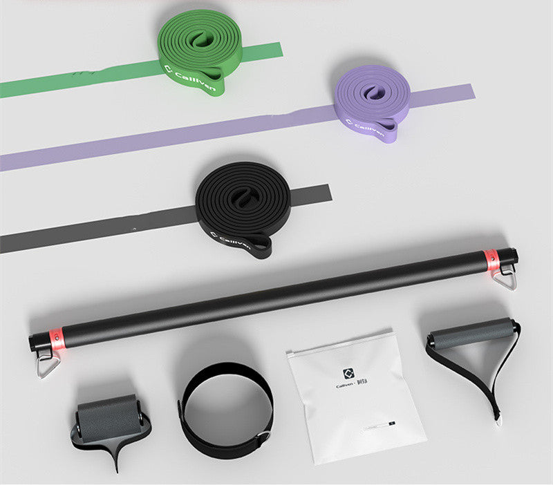 Resistance Band and Bar Set