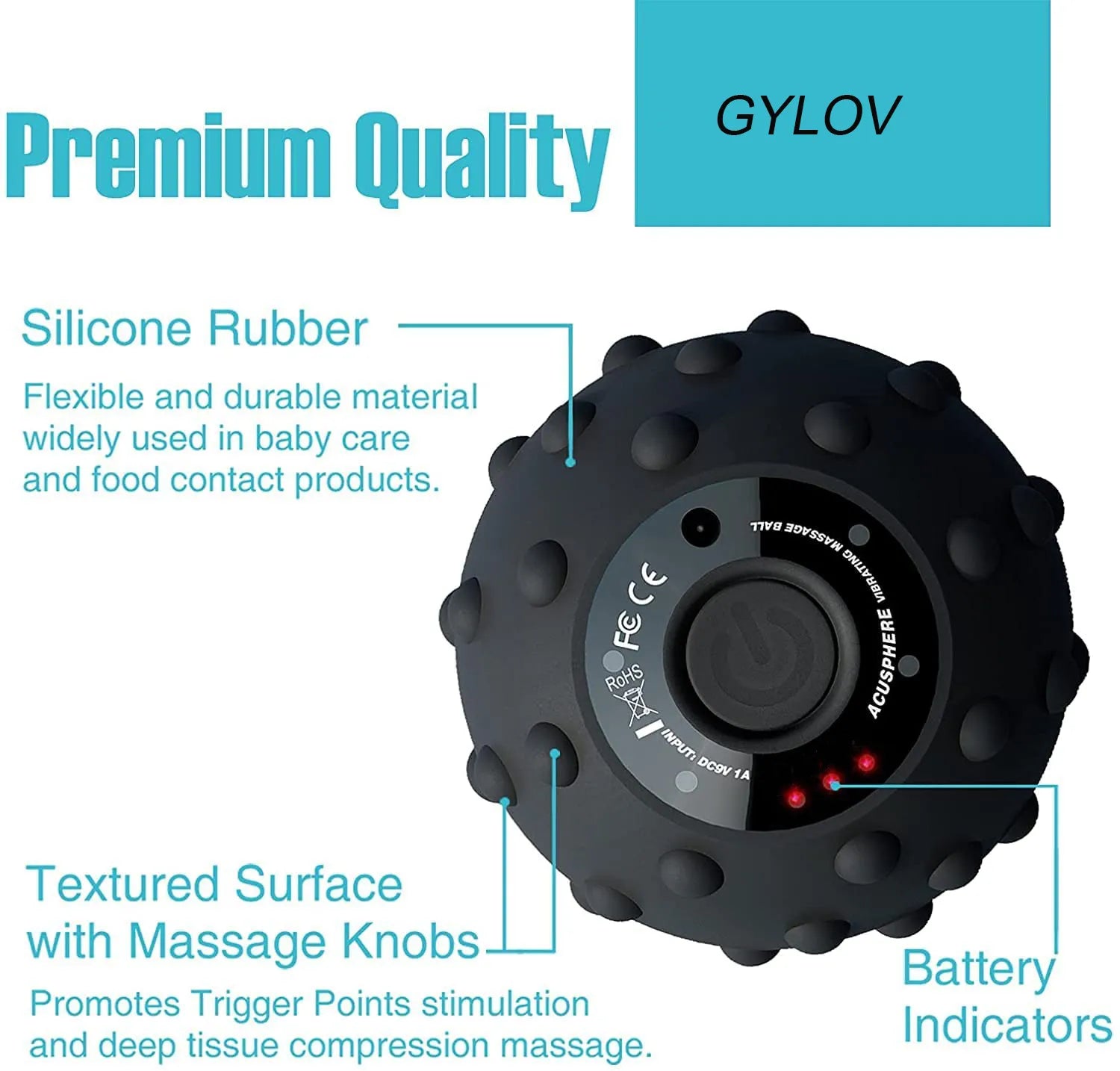 Vibrating Massage Ball Voochi Vibrating Massage Ball Voochi
