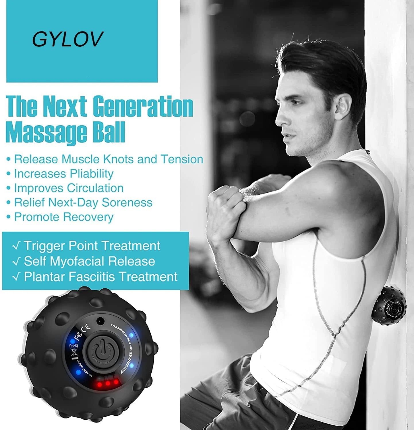 Vibrating Massage Ball Voochi Vibrating Massage Ball Voochi