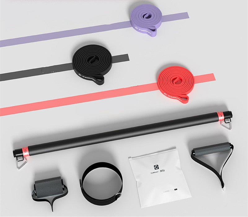 Resistance Band and Bar Set