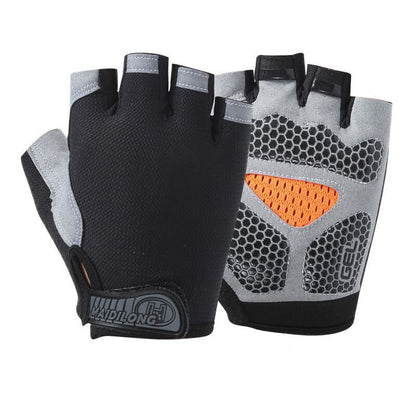Wristless Fingerless Sports Gloves