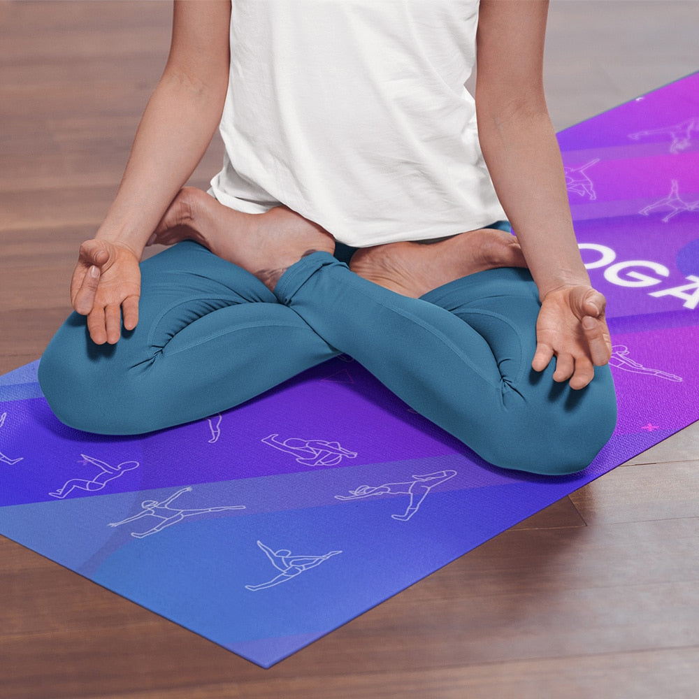 Creative Design Printed Yoga Mat