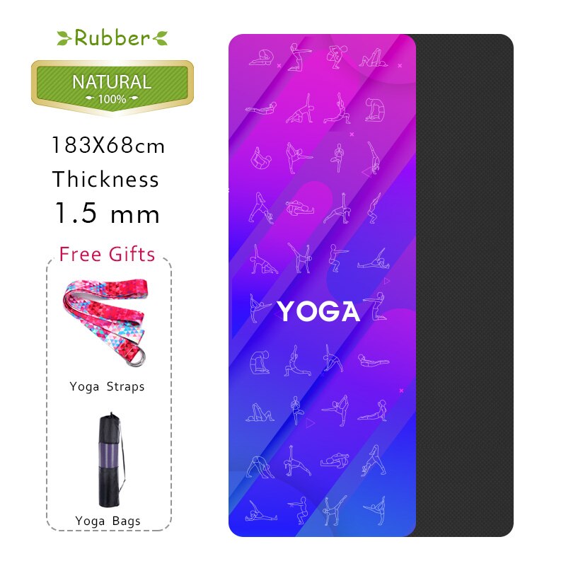 Creative Design Printed Yoga Mat