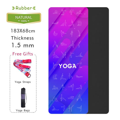 Creative Design Printed Yoga Mat