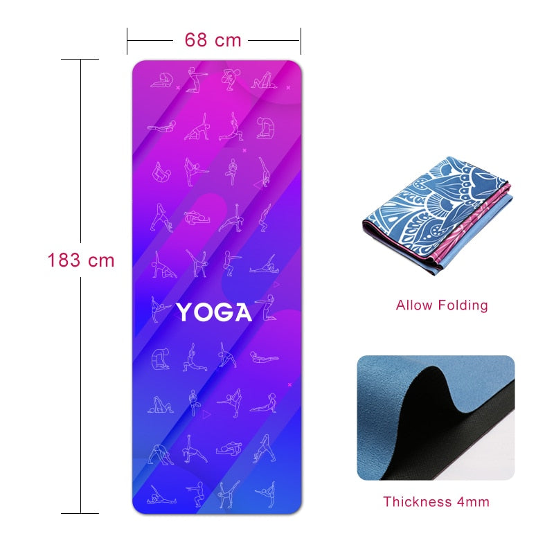 Creative Design Printed Yoga Mat