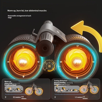Premium Double Wheel Ab Roller